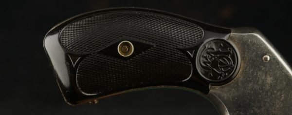 GR79-0421-5130, Smith and Wesson #2, 2nd Model with 90% bright original nickel. BLOWOUT - Image 7