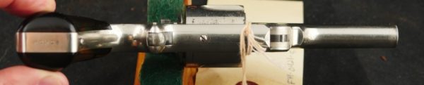 GR79-0421-5130, Smith and Wesson #2, 2nd Model with 90% bright original nickel. BLOWOUT - Image 6