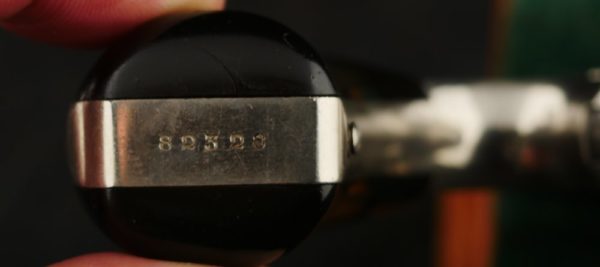 GR79-0421-5130, Smith and Wesson #2, 2nd Model with 90% bright original nickel. BLOWOUT - Image 5