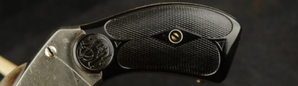GR79-0421-5130, Smith and Wesson #2, 2nd Model with 90% bright original nickel. BLOWOUT - Image 14