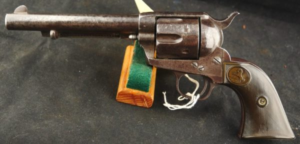 079-0421-7619, Antique Colt SA .45 cal, 6 shot with 5 7/8 inch barrel. COMES WITH LETTER, BUY NOW - Image 2