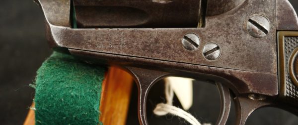 079-0421-7619, Antique Colt SA .45 cal, 6 shot with 5 7/8 inch barrel. COMES WITH LETTER, BUY NOW - Image 14