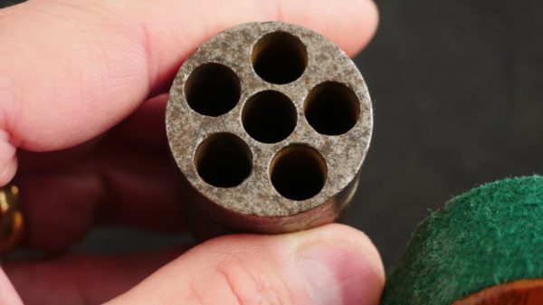 079-0421-7640B, Walch percussion cylinder, for a 10 shot .31 cal, double-loaded cylinders. Impossible to find, BUY NOW - Image 5