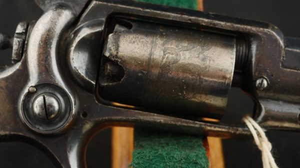079-0521-7641, Colt Root Type II Special Order, .28 cal, 5 shot with 95% original tarnished silver. Untouched BUY NOW - Image 7