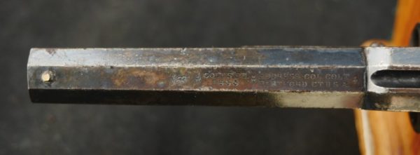 079-0521-7641, Colt Root Type II Special Order, .28 cal, 5 shot with 95% original tarnished silver. Untouched BUY NOW - Image 3