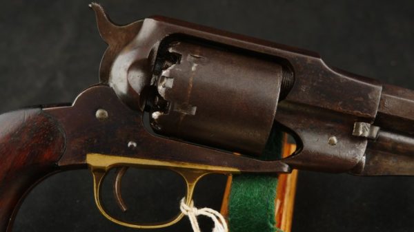 079-0621-7662, Remington NM Army .44 Army, 6 shot. 50% deep blue, mixing to dark brown patina, BUY NOW - Image 3