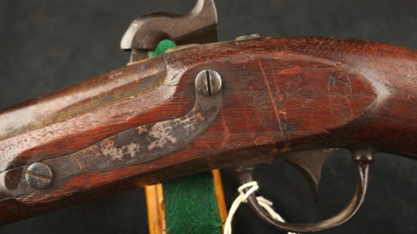 079-0621-7687, US M-1836 Flint Waters pistol with military conversion - Image 4