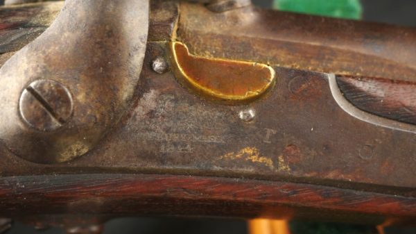 079-0621-7687, US M-1836 Flint Waters pistol with military conversion - Image 5