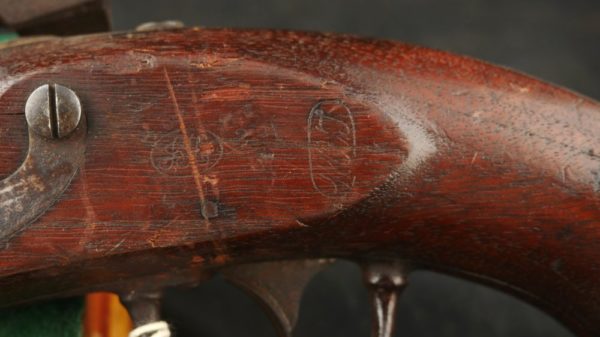 079-0621-7687, US M-1836 Flint Waters pistol with military conversion - Image 6