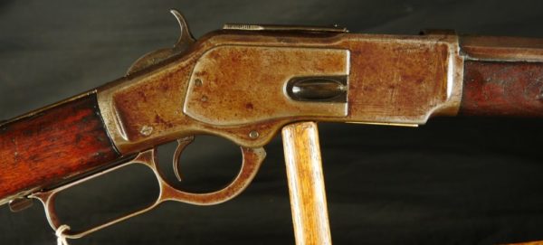 GR79-0621-5184, Winchester Model 1873. 44-40 Cal. Cut barrel. BUY NOW - Image 4