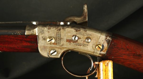 GR79-0621-5185, Smith Carbine. 50% blue mixing to brown on barrel. 40% case. BUY NOW - Image 6