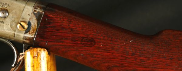 GR79-0621-5185, Smith Carbine. 50% blue mixing to brown on barrel. 40% case. BUY NOW - Image 7