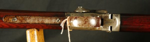 GR79-0621-5185, Smith Carbine. 50% blue mixing to brown on barrel. 40% case. BUY NOW - Image 12