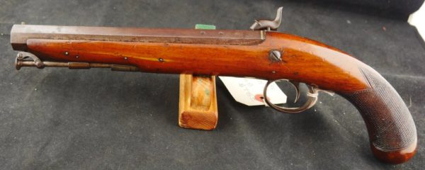 GR79-0821-5210, Single Shot Back Action .65 cal Percussion Pistol By Rich Booth. BLOWOUT - Image 2
