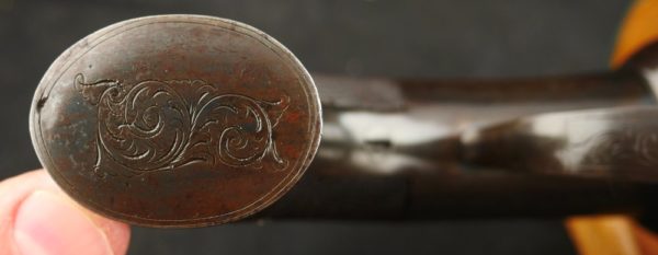 GR79-0821-5231, Cased exceptional English Transition Pepperbox 6 shot. BLOWOUT - Image 11