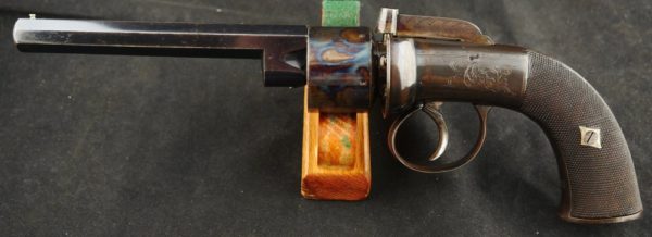 GR79-0821-5231, Cased exceptional English Transition Pepperbox 6 shot. BLOWOUT - Image 2