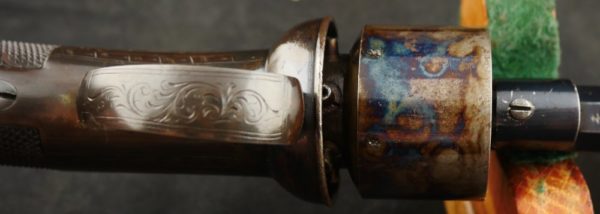 GR79-0821-5231, Cased exceptional English Transition Pepperbox 6 shot. BLOWOUT - Image 13