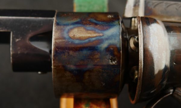 GR79-0821-5231, Cased exceptional English Transition Pepperbox 6 shot. BLOWOUT - Image 17