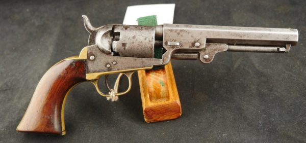 079-0921-3009, Early Colt M-1849 5 inch pocket with holster. BLOWOUT