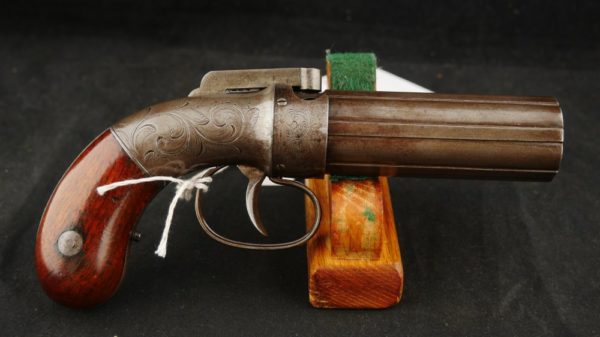 079-0921-3016, Union Arms 6 shot pepperbox in .31 cal with 4 inch barrels. BUY NOW - Image 31