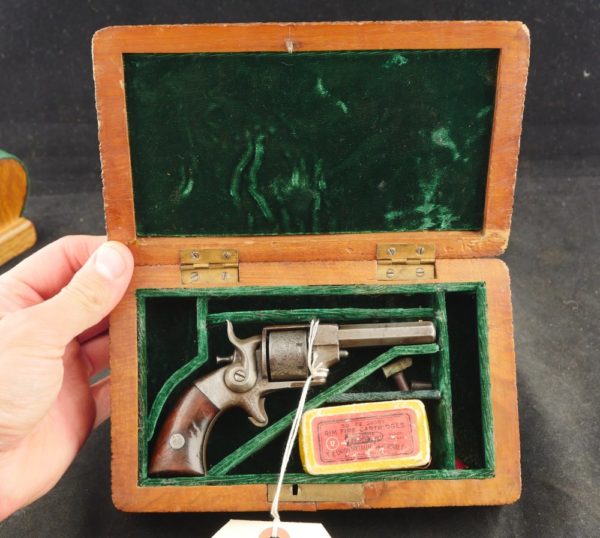 GR79-0921-5318, Cased Allen and Wheelock .22 Cal, Side Hammer. BLOWOUT - Image 22