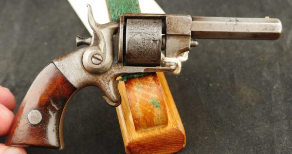 GR79-0921-5318, Cased Allen and Wheelock .22 Cal, Side Hammer. BLOWOUT - Image 10