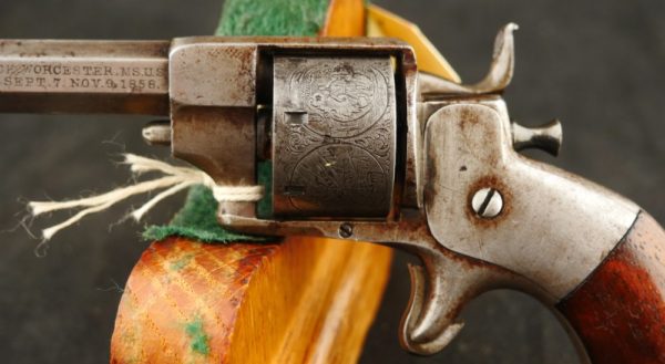 GR79-0921-5318, Cased Allen and Wheelock .22 Cal, Side Hammer. BLOWOUT - Image 3