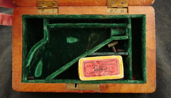 GR79-0921-5318, Cased Allen and Wheelock .22 Cal, Side Hammer. BLOWOUT - Image 13