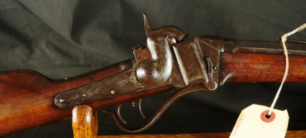GR79-1021-5319, Sharps Slant Breech Percussion Sporting Rifle with double set triggers. BUY NOW - Image 2