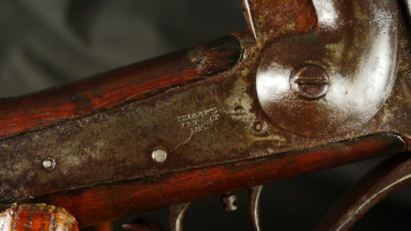 GR79-1021-5319, Sharps Slant Breech Percussion Sporting Rifle with double set triggers. BUY NOW - Image 4