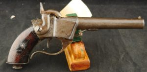 GR79-1021-5375, Sharps .34 cal single shot lever action pistol. Type 1, #2x. BUY NOW