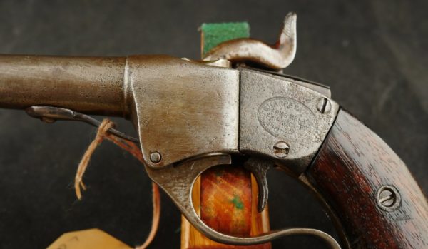 GR79-1021-5375, Sharps .34 cal single shot lever action pistol. Type 1, #2x. BUY NOW - Image 7