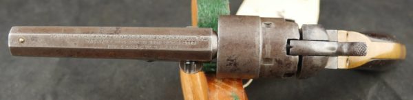 079-1121-5341,. Cooper .36 Cal, 5 shot navy with rebated cylinder. BLOWOUT - Image 4