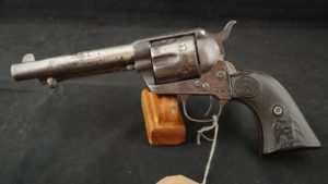 079-1121-7010, Colt SA 44-40 with vivid original etched panel. BUY NOW