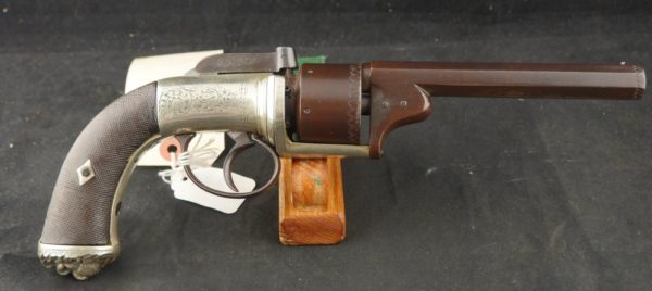079-1221-RR65, English Transition Pepperbox to revolver. BLOWOUT