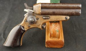 GR79-1021-5376, Starr 4 barrel .32 RF Pepperbox. BLOWOUT