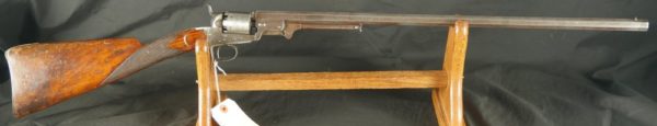 GR79-1221-5462, Colt 1851 Brevette Percussion Revolving Octagon Barrel Rifle. BLOWOUT