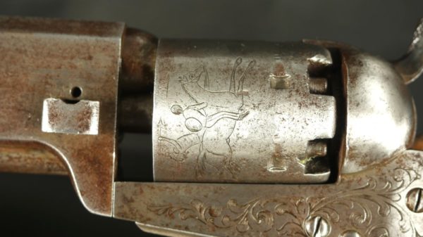 GR79-1221-5462, Colt 1851 Brevette Percussion Revolving Octagon Barrel Rifle. BLOWOUT - Image 8