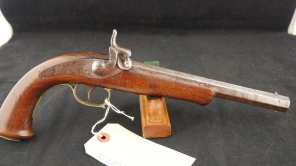 079-0122-8001, Single Shot Germanic Percussion Target Pistol. BLOWOUT - Image 3