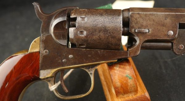 GR79-0122-4013, Manhattan Navy 5 shot .36 with 4 inch barrel Type III with recoil shield. BLOWOUT - Image 7