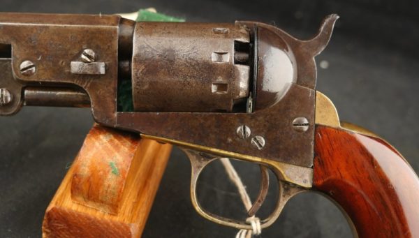 GR79-0122-4013, Manhattan Navy 5 shot .36 with 4 inch barrel Type III with recoil shield. BLOWOUT - Image 6