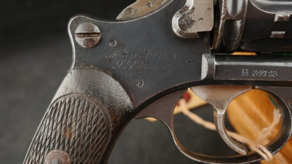 GR79-0222-4020, St. Etienne, French Military Model 1892 service revolver. BLOWOUT - Image 8