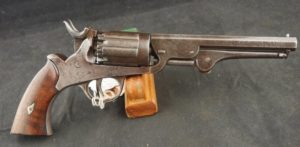 079-0322-7777 Incredibly Rare John Walsh 12 shot percussion revolver. BUY NOW