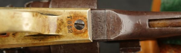 GR79-0123-4043, Confederate Captured with Original Brass Texas Rosette installed on holster flap. BUY NOW - Image 43