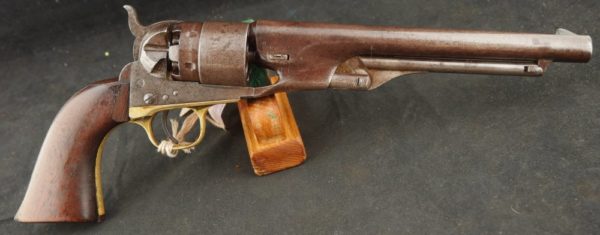 GR79-0123-4043, Confederate Captured with Original Brass Texas Rosette installed on holster flap. BUY NOW - Image 5