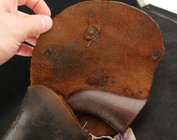 GR79-0123-4043, Confederate Captured with Original Brass Texas Rosette installed on holster flap. BUY NOW - Image 19