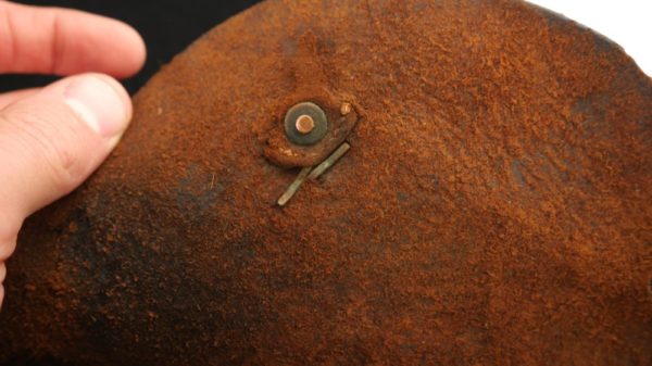 GR79-0123-4043, Confederate Captured with Original Brass Texas Rosette installed on holster flap. BUY NOW - Image 20