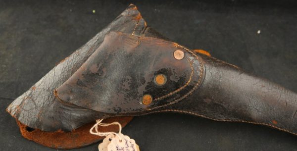 GR79-0123-4043, Confederate Captured with Original Brass Texas Rosette installed on holster flap. BUY NOW - Image 24
