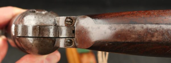 GR79-0123-4043, Confederate Captured with Original Brass Texas Rosette installed on holster flap. BUY NOW - Image 34