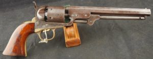 GR79-0422-4107, Colt M1851 Navy .36, 6 shot. 60% original grip varnish. BUY NOW